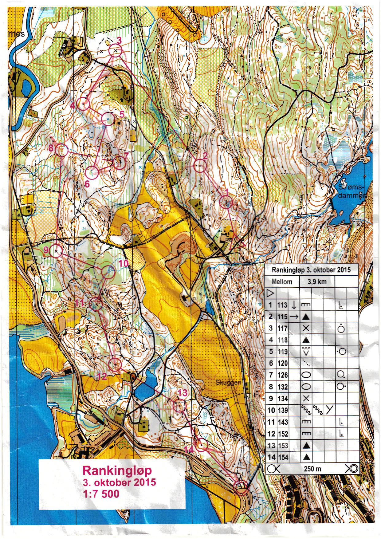 Geoform rankingløp Bogstad (02-10-2015)