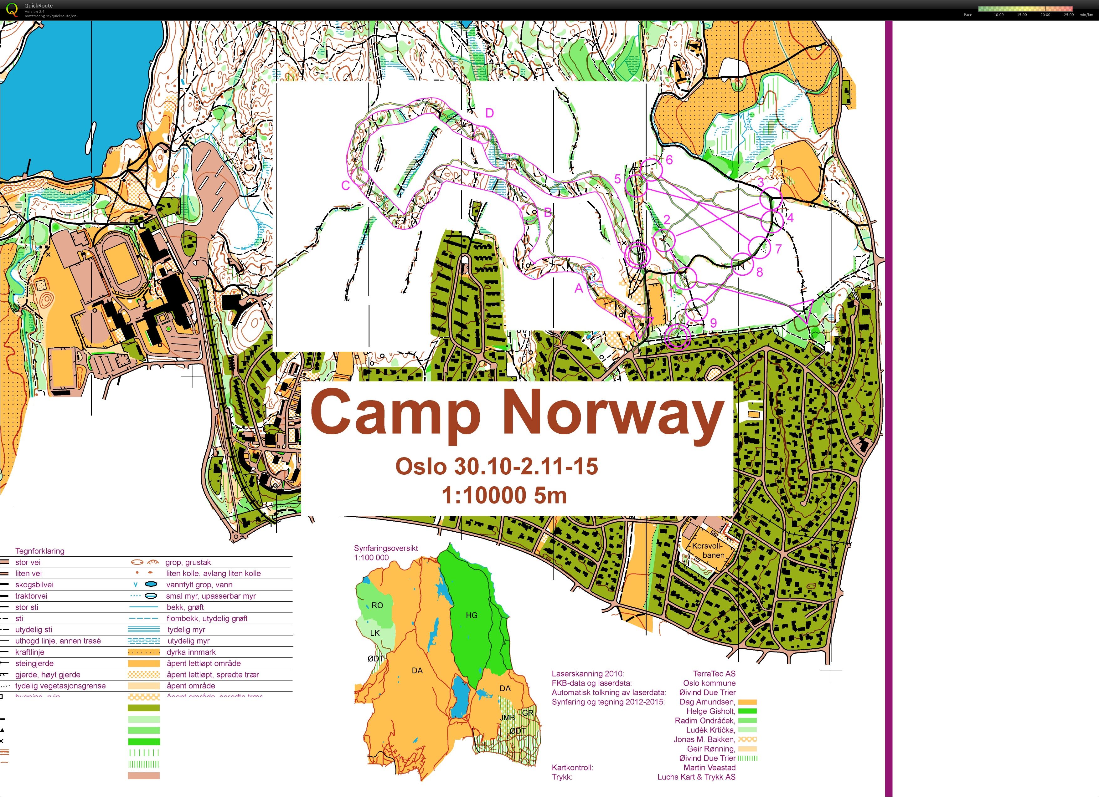Momentøkt Camp Norway (31/10/2015)