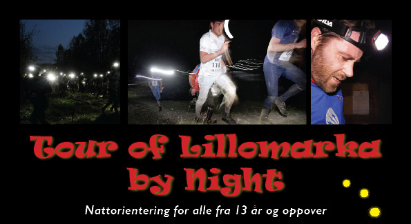 Tour of Lillomarka ny Night 2013